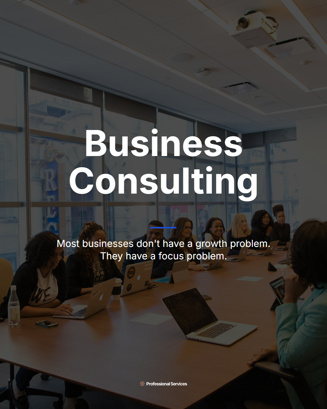 Professional consulting template